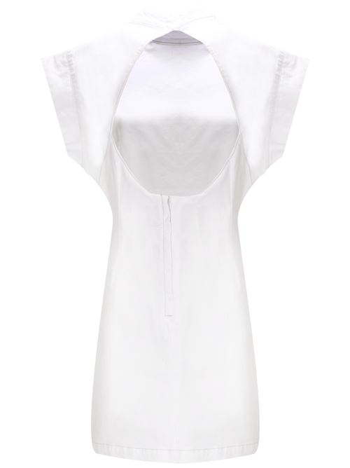 White stretch-cotton denim dress Isabel Marant | RO0388FAB1H10I20WH